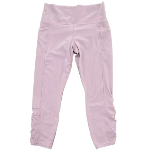 Athleta Salutation Stash Pocket II Clinch 7/8th PINK Colour - Picture 3 of 5